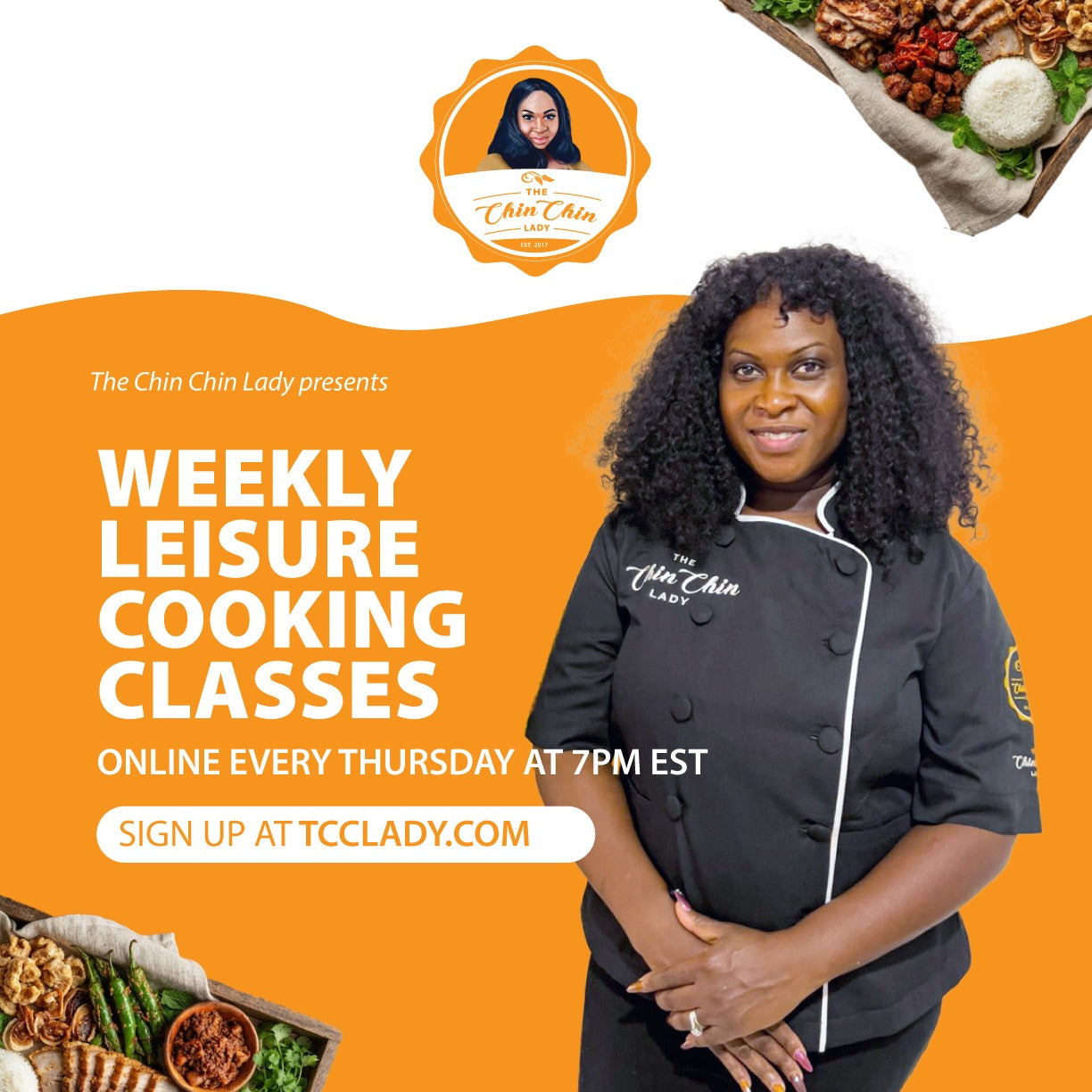 Weekly Leisure Cooking Class (Virtual)